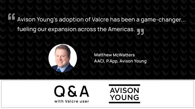 Q&A with Valcre user: Avison Young