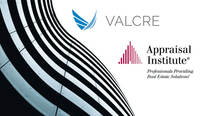 Valcre Announces Affinity Agreement With The Appraisal Institute